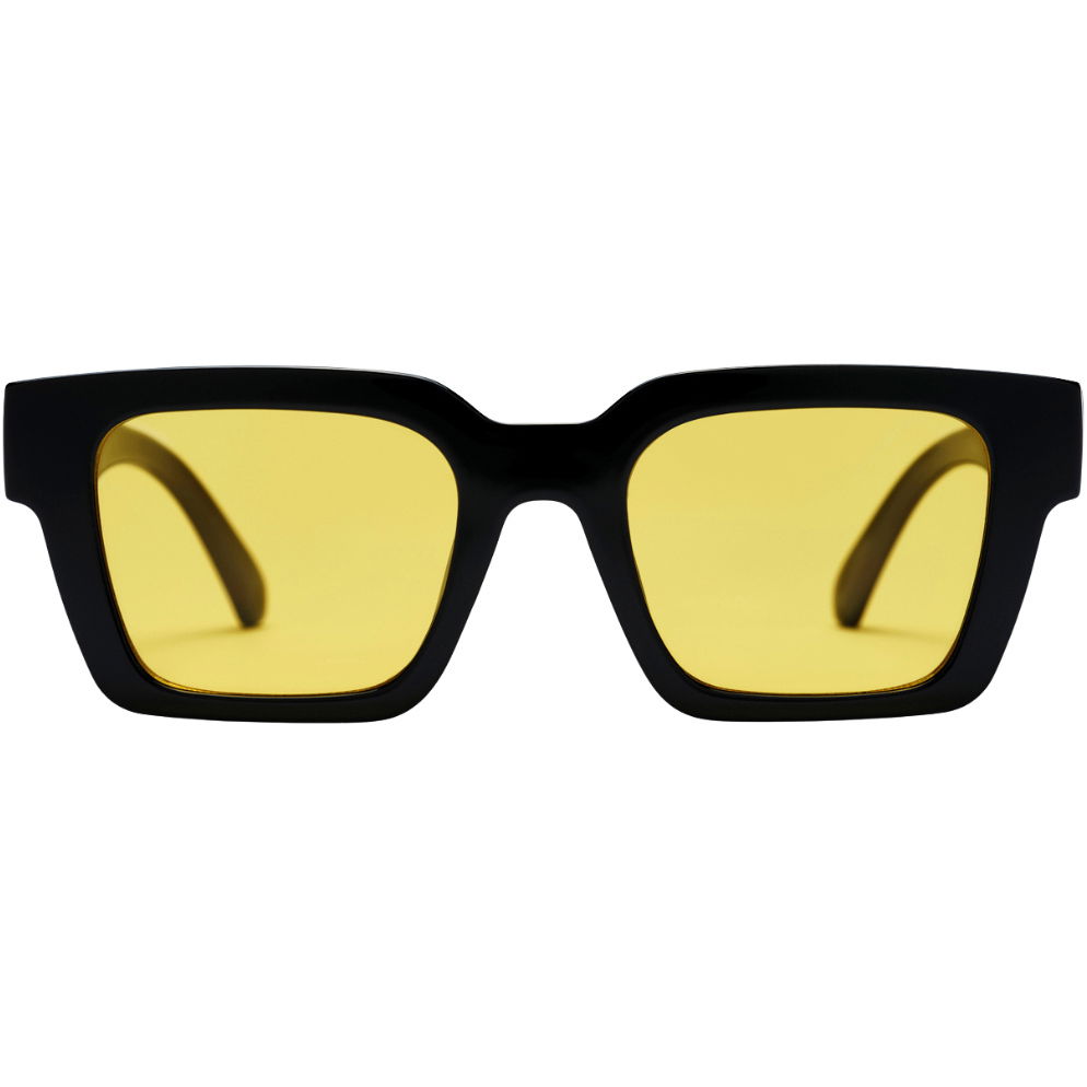 2026 CHPO Sunglasses Max 16134GN - Shiny Black / Yellow